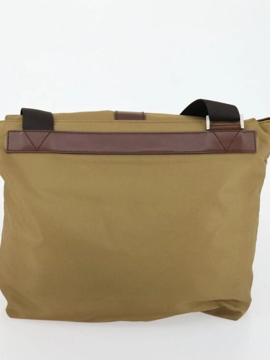 Salvatore Ferragamo Shoulder Bag Nylon Leather 3 Set Black Beige Auth bs31740 - Picture 12 of 16